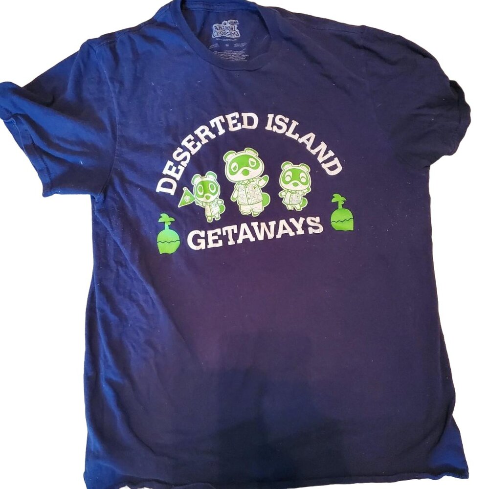 Animal Crossing "Deserted Island Getaways" T-shirt